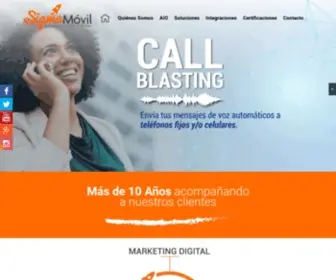 Sigmamovil.com(Integra tu comunicación digital) Screenshot