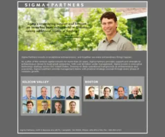 Sigmapartners.com(Partners, Venture Capital) Screenshot