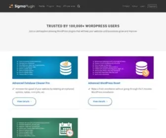 Sigmaplugin.com(Wordpress) Screenshot
