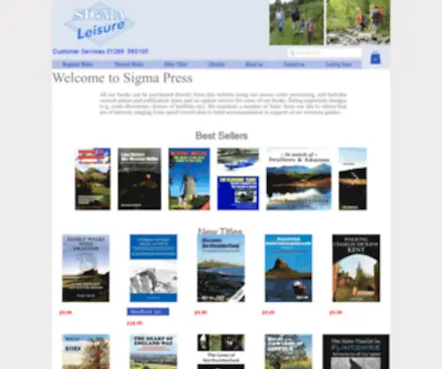 Sigmapress.co.uk(Walking Guides) Screenshot