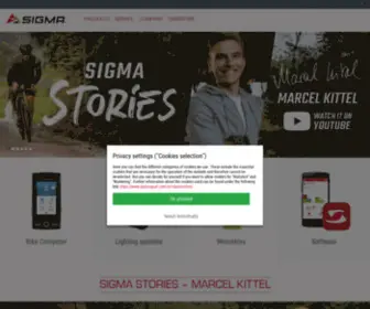 Sigmasport.de(SIGMA SPORT®) Screenshot