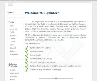 Sigmatech.co.id(Sigmatech) Screenshot