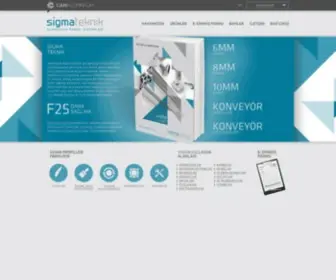 Sigmateknik.com.tr(Alüminyum Sigma Profil Sistemleri) Screenshot