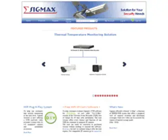 Sigmaxsecurity.com(Store Home) Screenshot