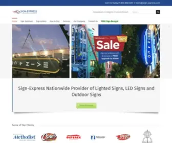 Sign-Express.com(Lighted Signs) Screenshot