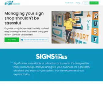 Sign-Tracker.com(Sign Tracker) Screenshot