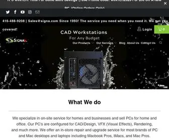 Signa.com(Signa Computer Systems Inc) Screenshot
