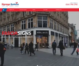 Signage-SYstems.co.uk(Sign Makers in Manchester) Screenshot