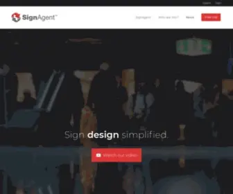 Signagent.com(Signage Project Management Platform) Screenshot