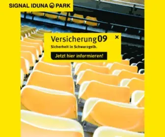 Signal-Iduna-Park.de(SIGNAL IDUNA PARK) Screenshot
