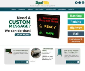 Signal-Tech.com(LED signs) Screenshot
