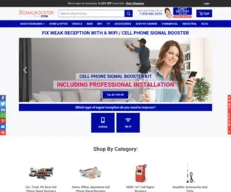 Signalbooster.com(Signal Booster & Installation Service) Screenshot