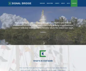 Signalbridge.com(Signal Bridge) Screenshot