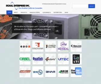 Signalent.com(Signal Enterprises Inc) Screenshot