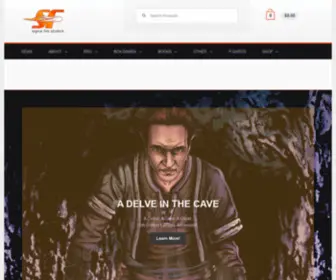 Signalfirestudios.com(Games, Books, T-shirts) Screenshot