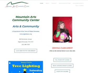 Signalmacc.org(Mountain Arts Community Center) Screenshot