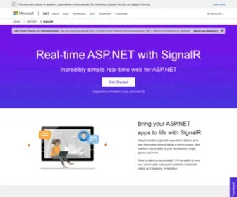 Signalr.net(Real-time ASP.NET with SignalR) Screenshot