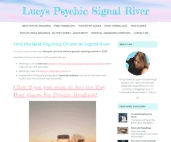 Signalriver.com(Lucy's Best Psychic Readings Online (Good and Bad) Screenshot