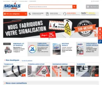 Signals.fr(N° 1 de la signalisation et équipements de sécurité) Screenshot