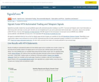 Signalsforex.com(Signals Forex with MT4 Automated Trading and Telegram Signals) Screenshot