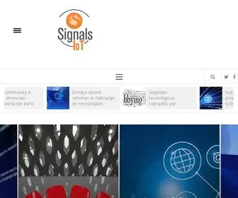 Signalsiot.com(Signals IoT) Screenshot