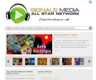 Signalsmedia.com(Stick it in your ears) Screenshot