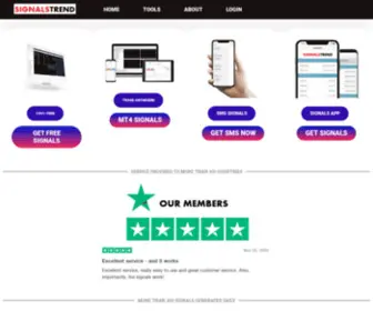 Signalstrend.com(SignalsTrend) Screenshot