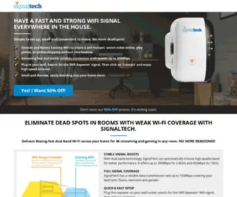 Signaltechbooster.com(SignalTech) Screenshot