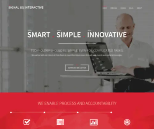 Signalus.com(Digital Innovation Consultancy) Screenshot