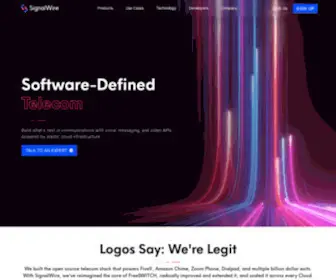 Signalwire.com(Building The Software) Screenshot