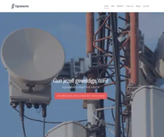 Signalworks.nl(De zakelijke WiFi en netwerk specialist uit Noord) Screenshot