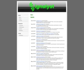 Signalyst.com(Signalyst) Screenshot
