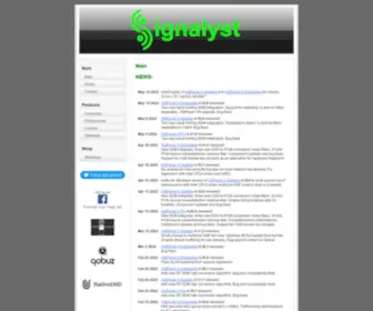 Signalyst.eu(Signalyst) Screenshot