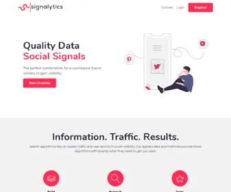 Signalytics.ai(Home) Screenshot