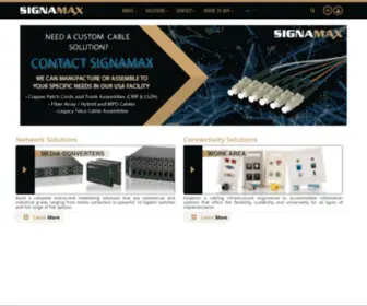 Signamax.com(Keeping Your World Connected) Screenshot