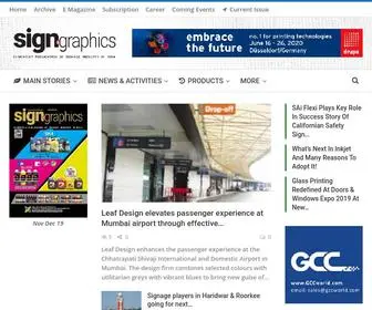 Signandgraphics.com(Sign and Graphics) Screenshot