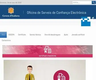 Signaturaelectronica.ad(Oficina) Screenshot