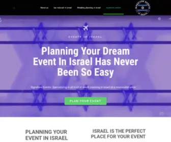 Signature-Events.co.il(Plan your dream event in israel) Screenshot