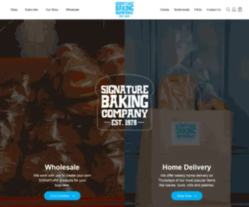 Signaturebaking.com(Signature Baking) Screenshot