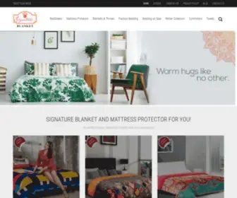 Signatureblankets.in(Signature Home Official) Screenshot