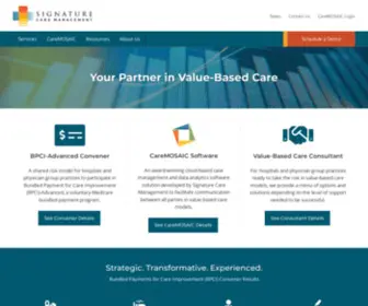 Signaturecaremanagement.com(Signaturecaremanagement) Screenshot