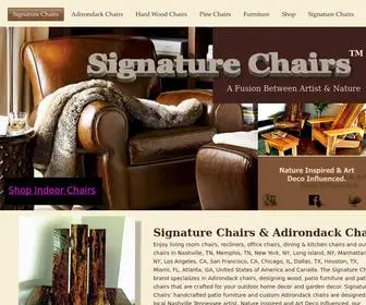Signaturechairs.com(Signature Chairs) Screenshot