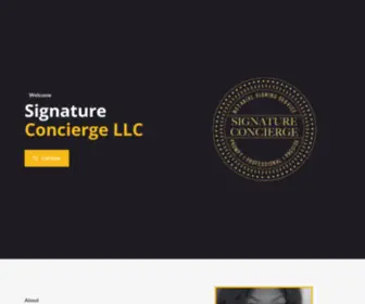 Signatureconciergellc.com(Signature Concierge LLC) Screenshot