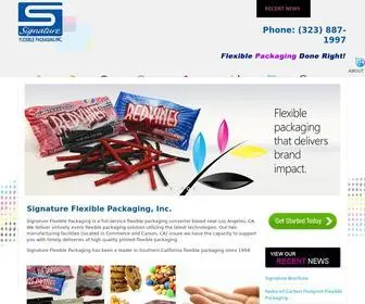 Signatureflexible.com(Signature Flexible) Screenshot