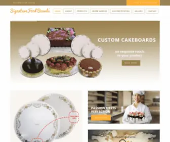 Signaturefoodboards.com(Signature Food Boards) Screenshot