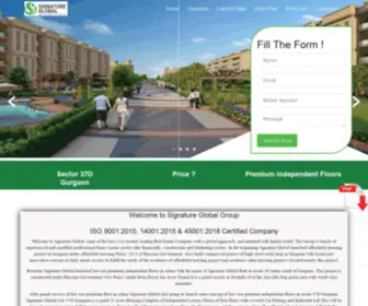 SignatureGlobalcitysector37D.in(Signature Global City Sector 37D Gurgaon Signature Global City is low rise premium floor in sector 37D Gurgaon) Screenshot