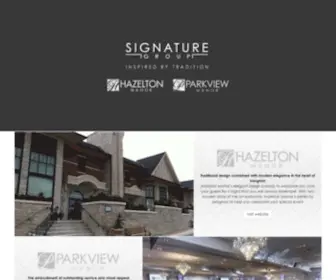 Signaturegroup.ca(Signature Group) Screenshot