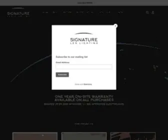 Signatureledlighting.co.uk(Signature LED Lighting) Screenshot