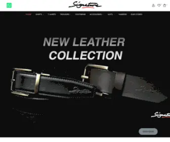 Signature.lk(Signature Clothing) Screenshot