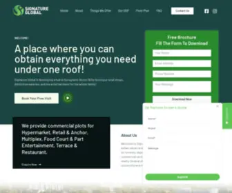 Signaturemallsohna.com(Signature Global) Screenshot